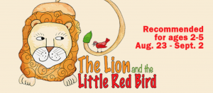 A scene from The Lion and the Little Red Bird