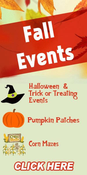 Fall Events (Corn Mazes, Pumpkin Patches, Trick or Treating and More!)