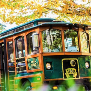 Fall Color Tour on the Ridgeline Trolley hosted by Burke County Tourism