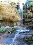 Window Falls at Hanging Rock State Park via Indian Creek trail