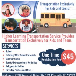Higher Learning Transportation