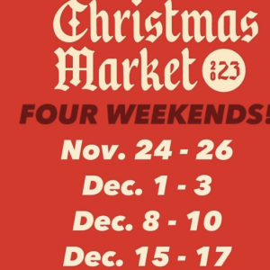 11/24 - 12/17 - OMB’s festive Weihnachtsmarkt (Christmas Market)