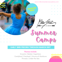 Miller Street Dance Academy Summer Camps