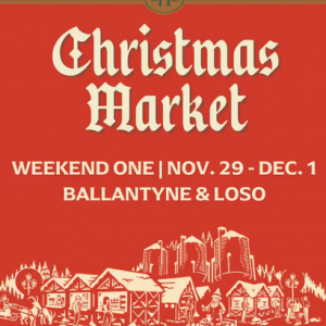 11/29 - 12/22   -  OMB’s Annual Christmas Market!