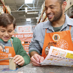 Kids' Workshop at Home Depot