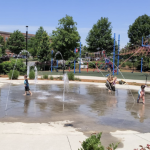 Boomer’s Splash Pad at Atrium Health Ballpark