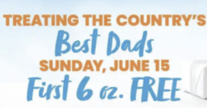TCBY: Dads' First 6 oz. Froyo Free