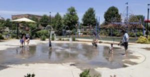 Boomer’s Splash Pad at Atrium Health Ballpark