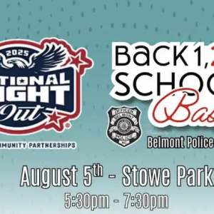 08/05 - National Night Out and Back to School Bash in Belmont