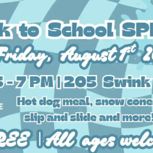 08/01 - Third annual Back to School SPLASH at Town of China Grove and Cabarrus Rowan Community Health Center