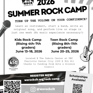 We Rock CLT - Kids Summer Rock Camp