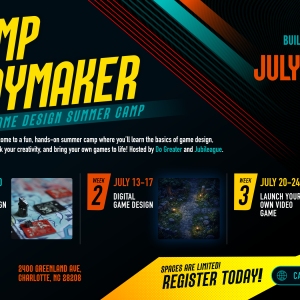 Camp Playmaker • Game Design Summer Camp