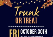 10/30 - Trunk or Treat at Foundation Church
