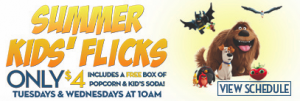 06/13- 08/16 - Summer Kid's Flicks