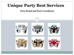 Unique Party Best Services